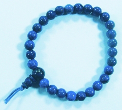 Mala Tibétain Améthiste - 27 grains (bracelet)-0